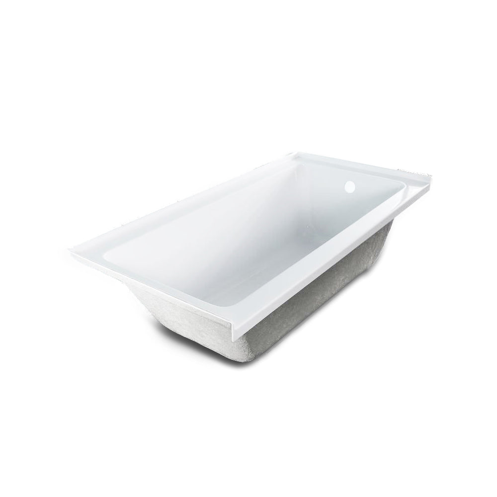 Muse™ Collection Alcove Drop-In Bathtub - 18" ADA Compliant