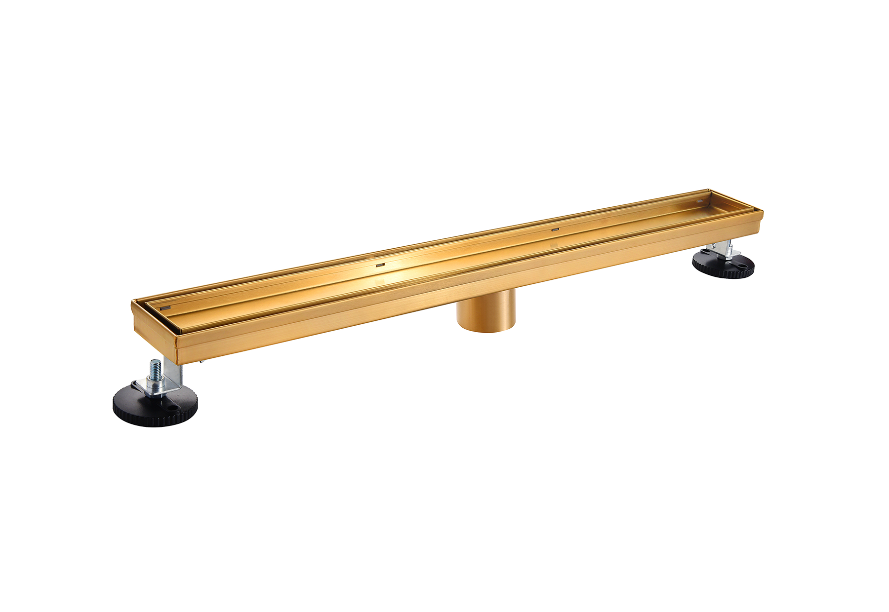2-in-1 Flat or Tile-In Linear Shower Drain (D1)