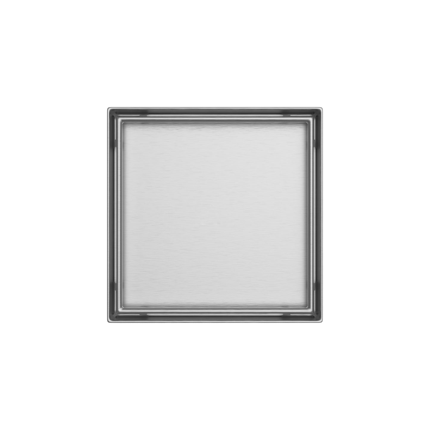 2-in-1 Flat Or Tile-In Square Shower Drain