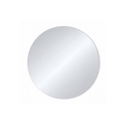 Modern Frameless Round Mirror