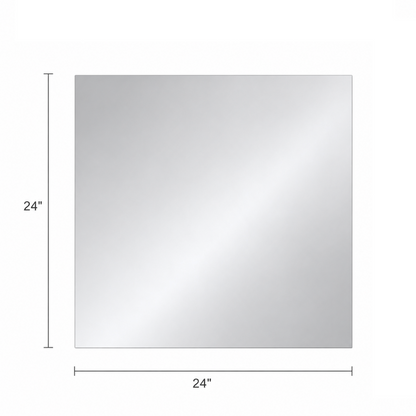 Modern Frameless Sqaure Mirror