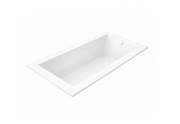Muse™ Collection Alcove Drop-In Bathtub - 18" ADA Compliant