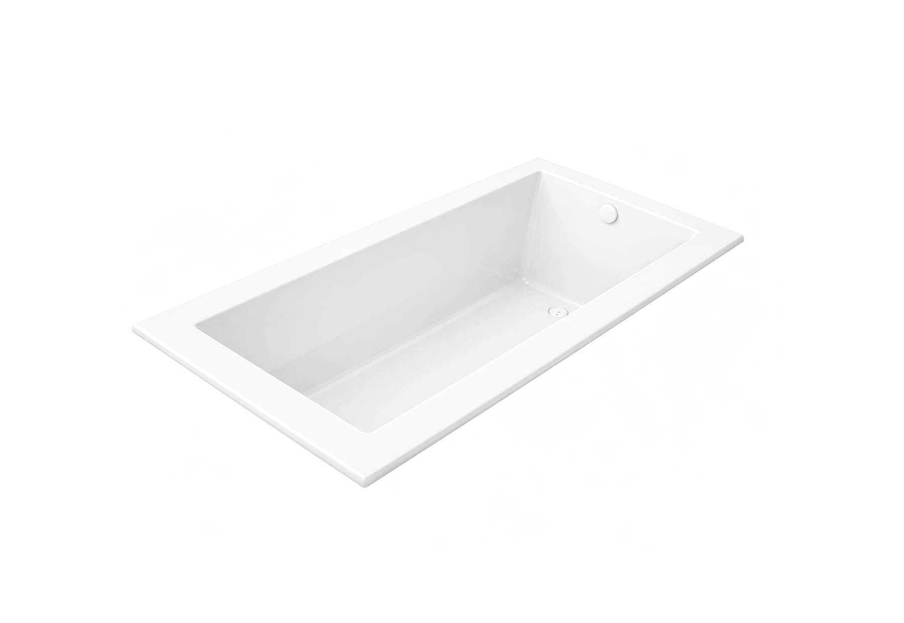 Muse™ Collection Alcove Drop-In Bathtub - 18" ADA Compliant