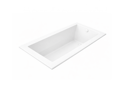 Muse™ Collection Alcove Drop-In Bathtub - 18" ADA Compliant
