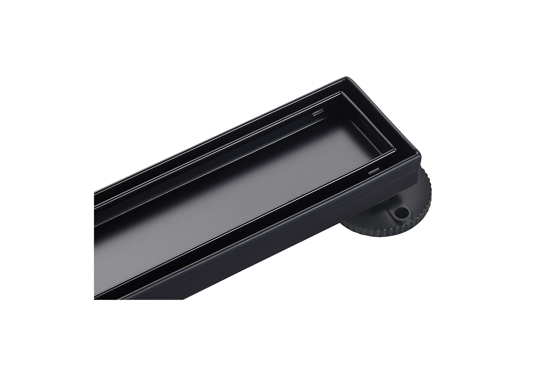 2-in-1 Flat or Tile-In Linear Shower Drain (D1)