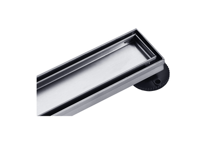 2-in-1 Flat or Tile-In Linear Shower Drain (D1)