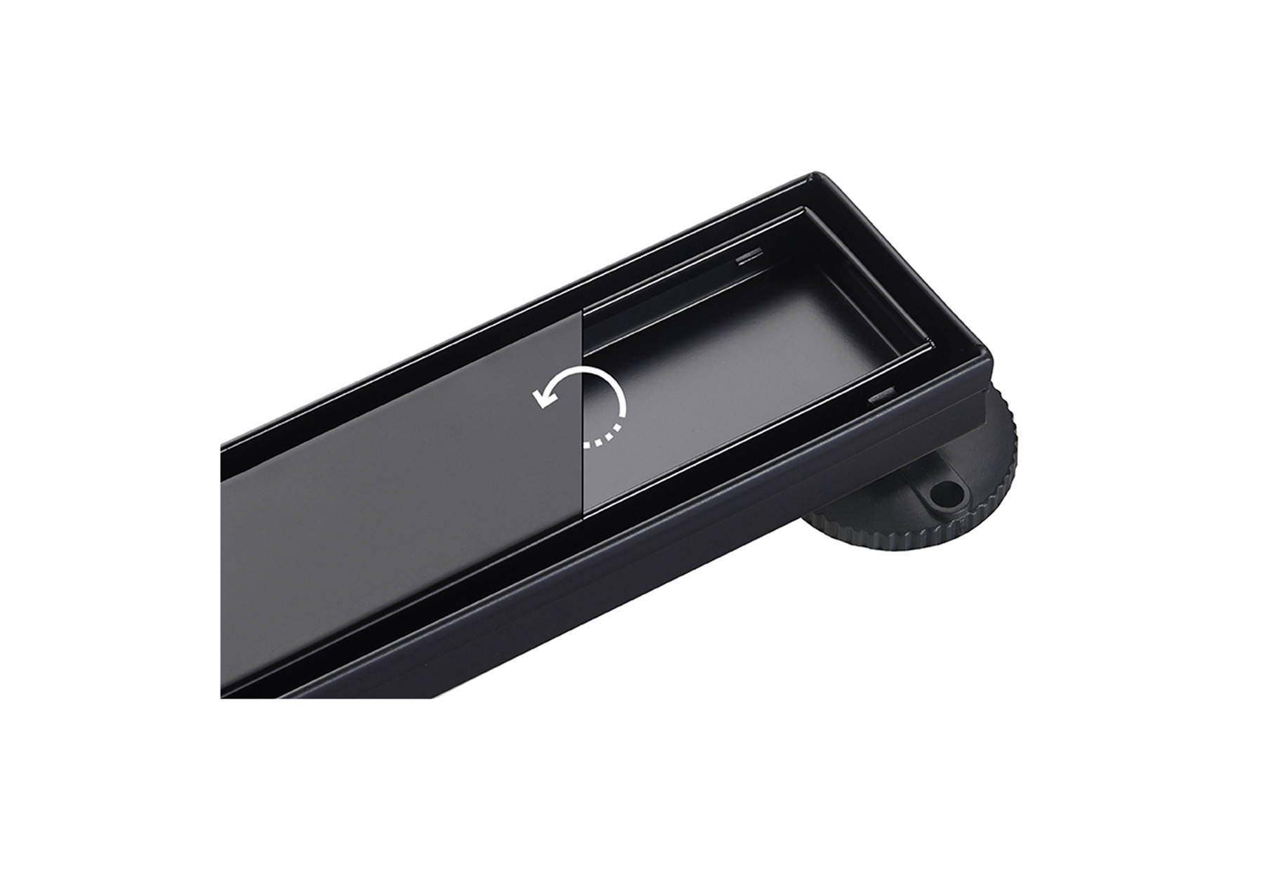 2-in-1 Flat or Tile-In Linear Shower Drain (D1)