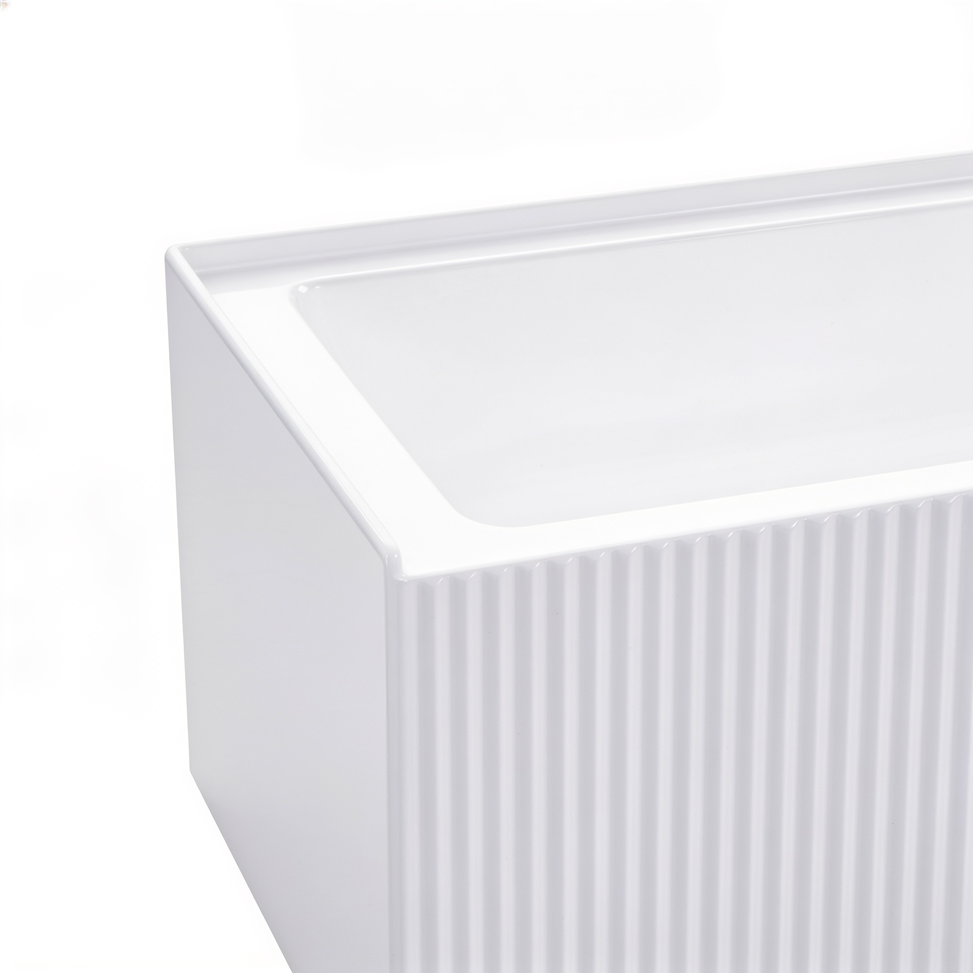 Linea™ Alcove Apron Bathtub - Designer Edition