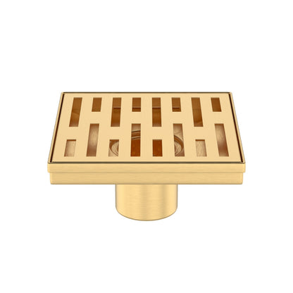 Pattern Grate Square Shower Drain